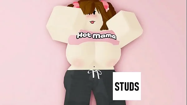 STUDS - Brunette step mom MILF shows off in nude photo shoot (ROBLOX PORN/RR34)