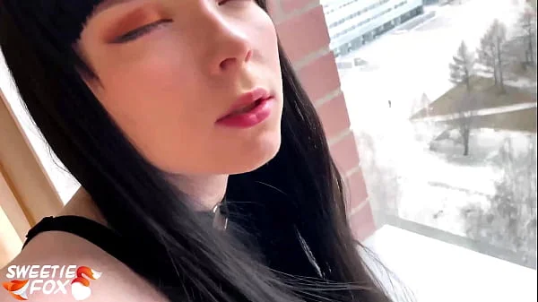 Hot Brunette Deep Sucking and Sensual Fucking for Money