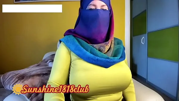 Middle East Hijab Muslim Arabic girl with big tits on cam recording November 2nd