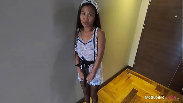 Shy Thai maid is desperate for work and fucks the boss