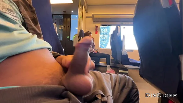 A stranger girl jerked off and sucked me in the train in public