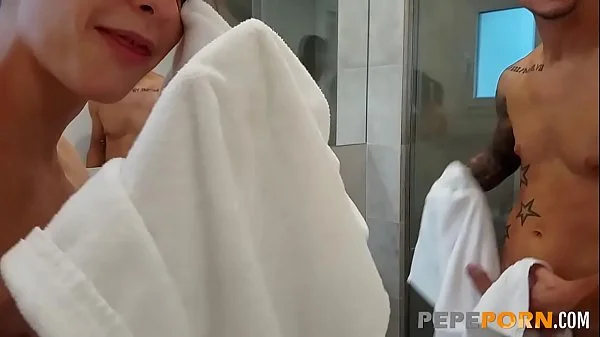 SURPRISE FUCK: Teen Anita gets impaled by Mike's shaft!