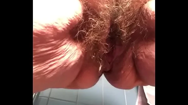 Granny  peeing