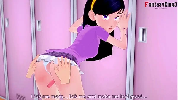 Violet Parr fucked in the lockers POV | Full movie on PTRN Fantasyking3