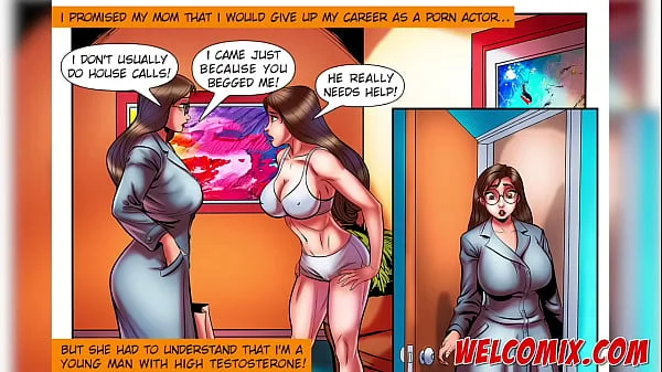 Nerd getting a big MILF with a huge ass! Nerd Stallion Comics Porn