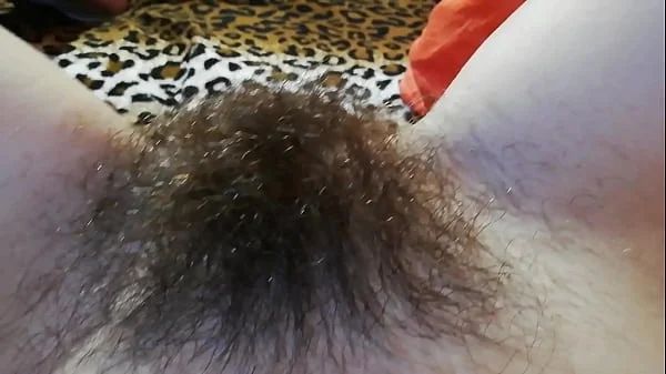 Hairy Bush Compilation with Huge clitoris