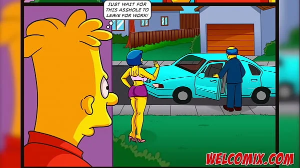 Barty fucking his friend's mother - The Simptoons Simpsons porn