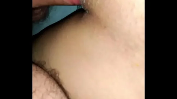 18 years. Tight pussy and small hairy cock cum on her belly