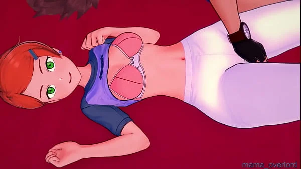 Gwen Tennyson (Ben 10 adult version) in a sex night