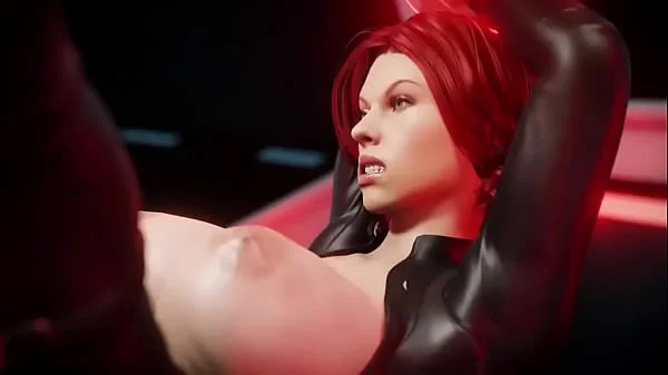 Futa Scarlet Witch fucks Futa Black Widow 3d hentai