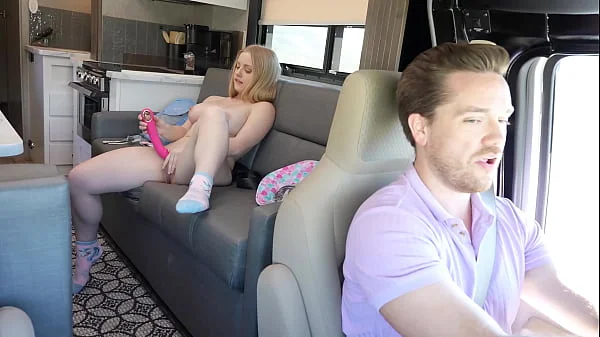 I Let Him Borrow My Face And Pussy To Thank Him For The Lift