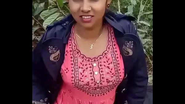 Mangal in the jungle, she made her pussy red after fucking her stepsis in clear audio Voice