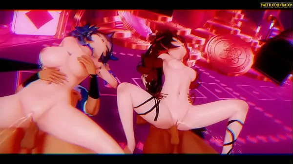 Hentai 3D Swinger Party Anal Creampie Gangbang