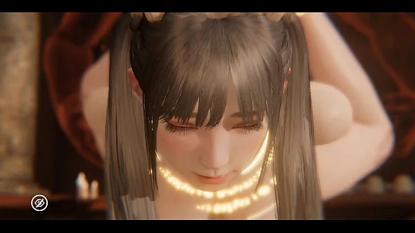 Uncensored Hentai / 3D | Alana wanted to get fucked from the back while in air | Rise of Eros