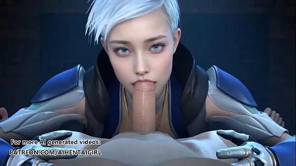 Mortal Kombat Frost Deepthroat Blowjob Uncensored Hentai AI Generated