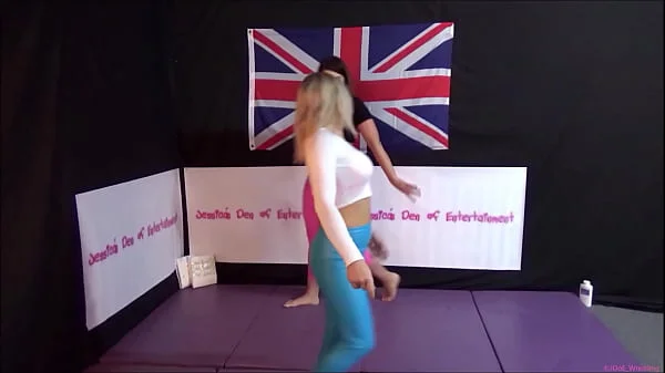 Bra and Panties Match (Strip-Wrestling Match) w, Loser gets st in a nappy (diaper)!! ~ Jessica Morgan vs Georgina Melon | (May 2022)