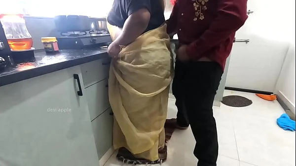 Tamil maid got fucked in kitchen