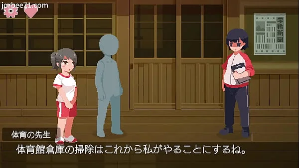 [Story] Secret sex with a black-haired girl! ~ Midsummer gymnasium warehouse edition