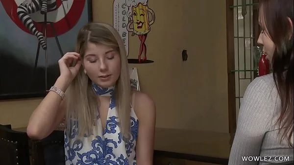 Petite Teen Enjoys First Lesbian Sex With Sarah Vandella