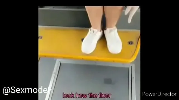 Tetona en bus squirt