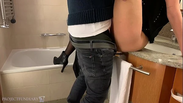 tinder date slut, hotel room fuck in pantyhose and high heels