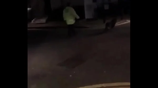 CAUGHT Sucking Dick in the Middle of the Street at Night - Marina Maya