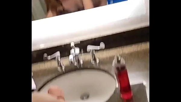 Fucking Tiny Petite Young Freshman I met at Town Club in Hotel Bathroom