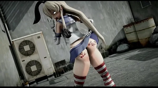 MMD 島風をわからせる
