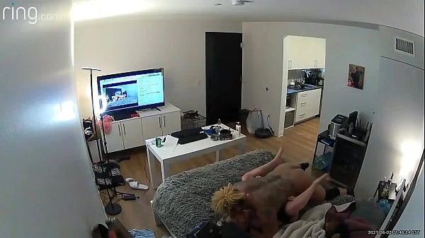 Hidden Camera catches cheating BLM Neighbor Fucking My Teen Wife in My own Bed