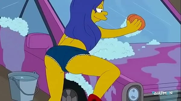 Sexy Carwash Scene - Lois Griffin / Marge Simpsons