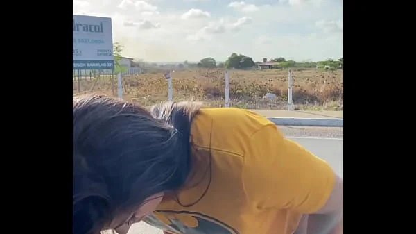 Marido larga esposa nua no meio da rua em João Pessoa Luana Kazaki