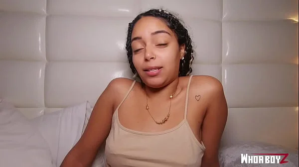 big booty latina girl get fuck by a big dick creampie