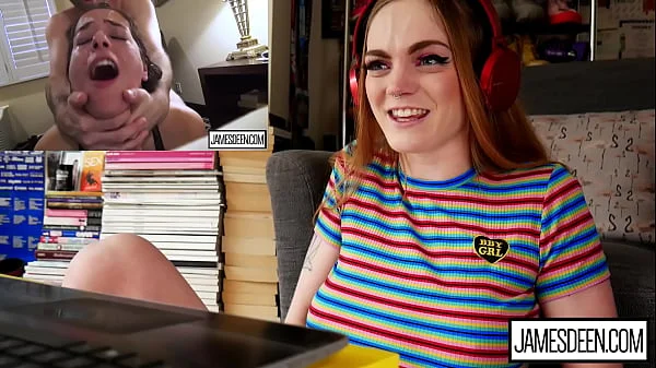 CARLY RAE SUMMERS REACTS TO JAMES DEEN VS ABBIE MALEY - HONEST PORN REACTIONS - HPR10