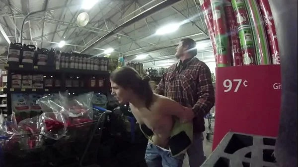 Un quickie dans le supermarché