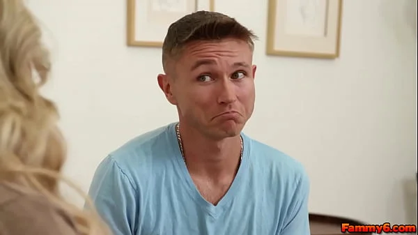 Stepmom gives her stepson the chance to fuck her in her ass