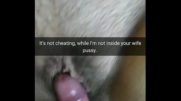 Its not cheating he just rub my pussy with a his cock....ugh...wait.. now he inside and cum in my fertile pussy!  -Cuckold Captions - Milky Mari