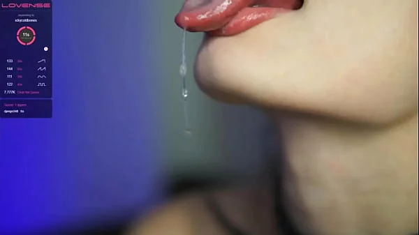 perfect face and tongue for cum