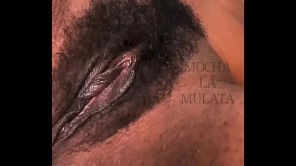 Masturbating my hairy pussy. - MochaLaMulata