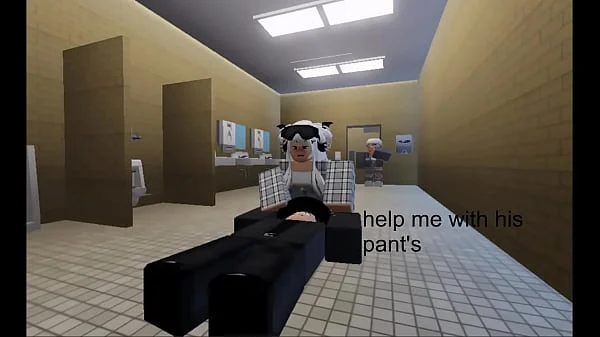 Submissive teacher gets fucked by students (roblox porn)