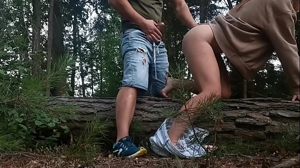 Stranger Fucked me Hard in the Woods and finished in 5 minutes