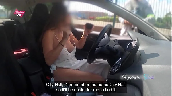 Me pretty naughty asking directions to a stranger and letting him touch me